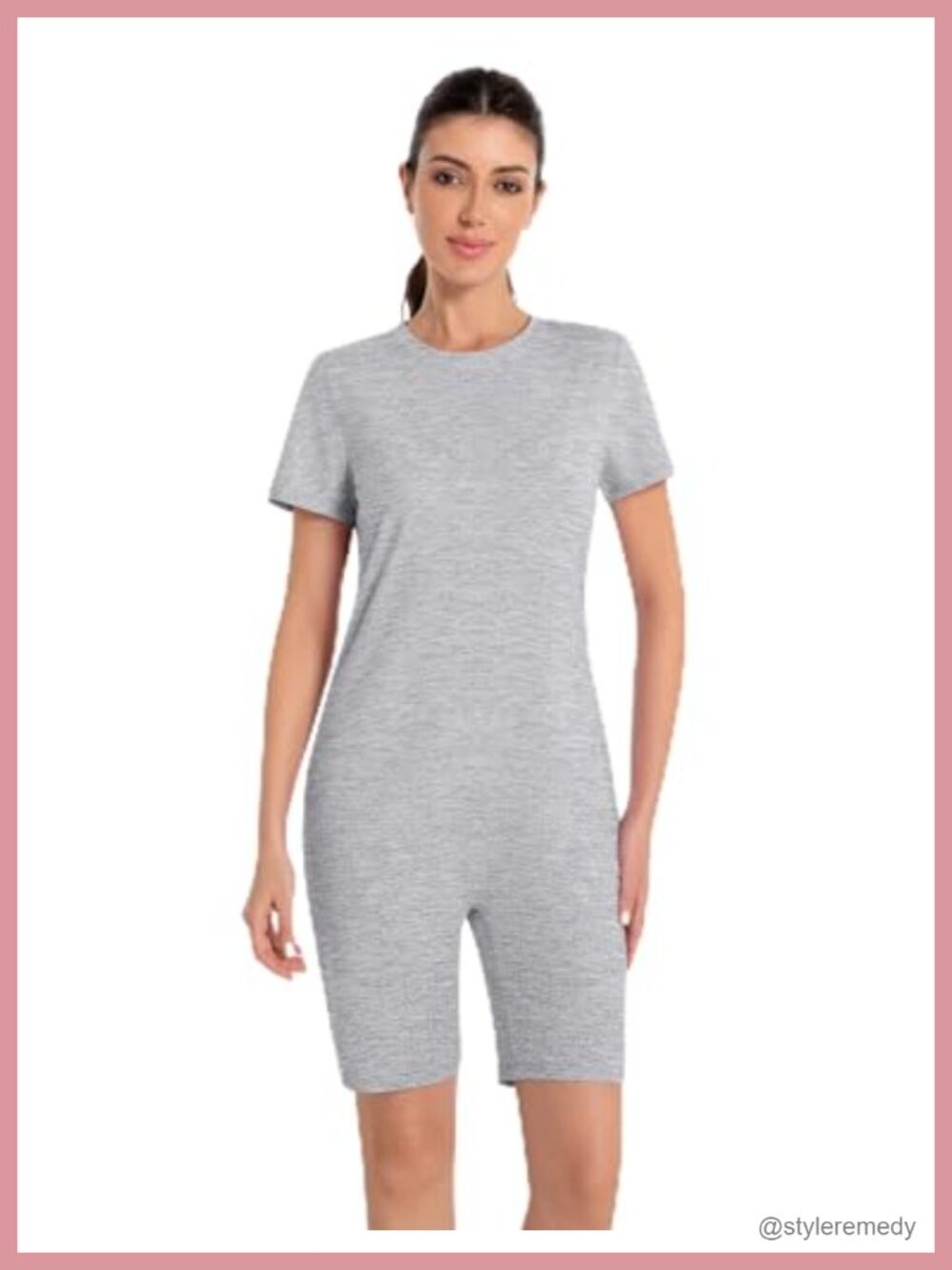 Women's Adaptive Cotton Blend Anti-Strip Back Zipper Onesie Romper